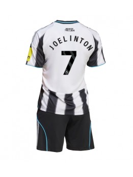 Newcastle United Joelinton #7 Dječji Domaci Dres kompleti 2025-26 Kratak Rukavima (+ kratke hlače)